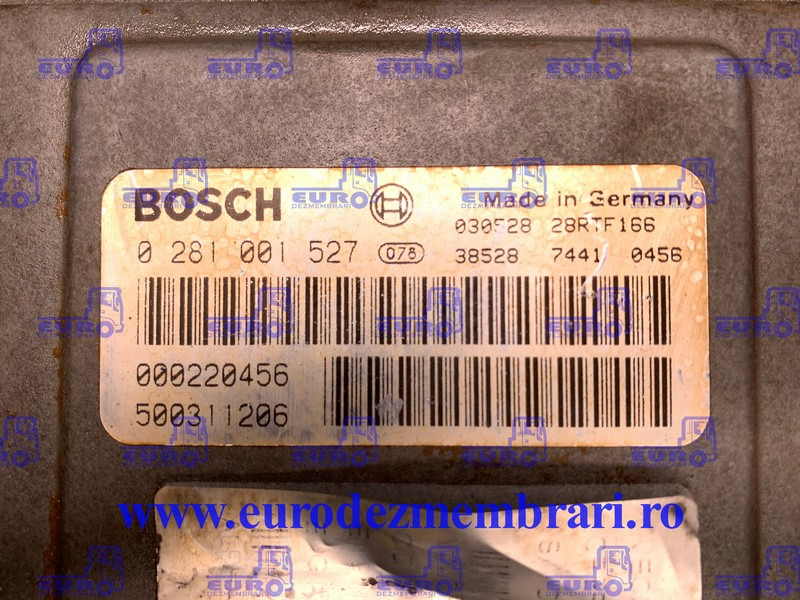 CALCULATOR MOTOR IVECO CURSOR 8 E3 500311206, 0281001527 - Bloc de gestion pour Camion: photos 2 CALCULATOR MOTOR IVECO CURSOR 8 E3 500311206, 0281001527 - Bloc de gestion pour Camion: photos 2