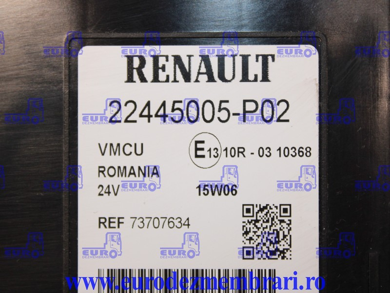 CALCULATOR VMCU RENAULT T 22445005, 22445008, 22777547, 23006079, 21936559 - Bloc de gestion pour Camion: photos 3 CALCULATOR VMCU RENAULT T 22445005, 22445008, 22777547, 23006079, 21936559 - Bloc de gestion pour Camion: photos 3