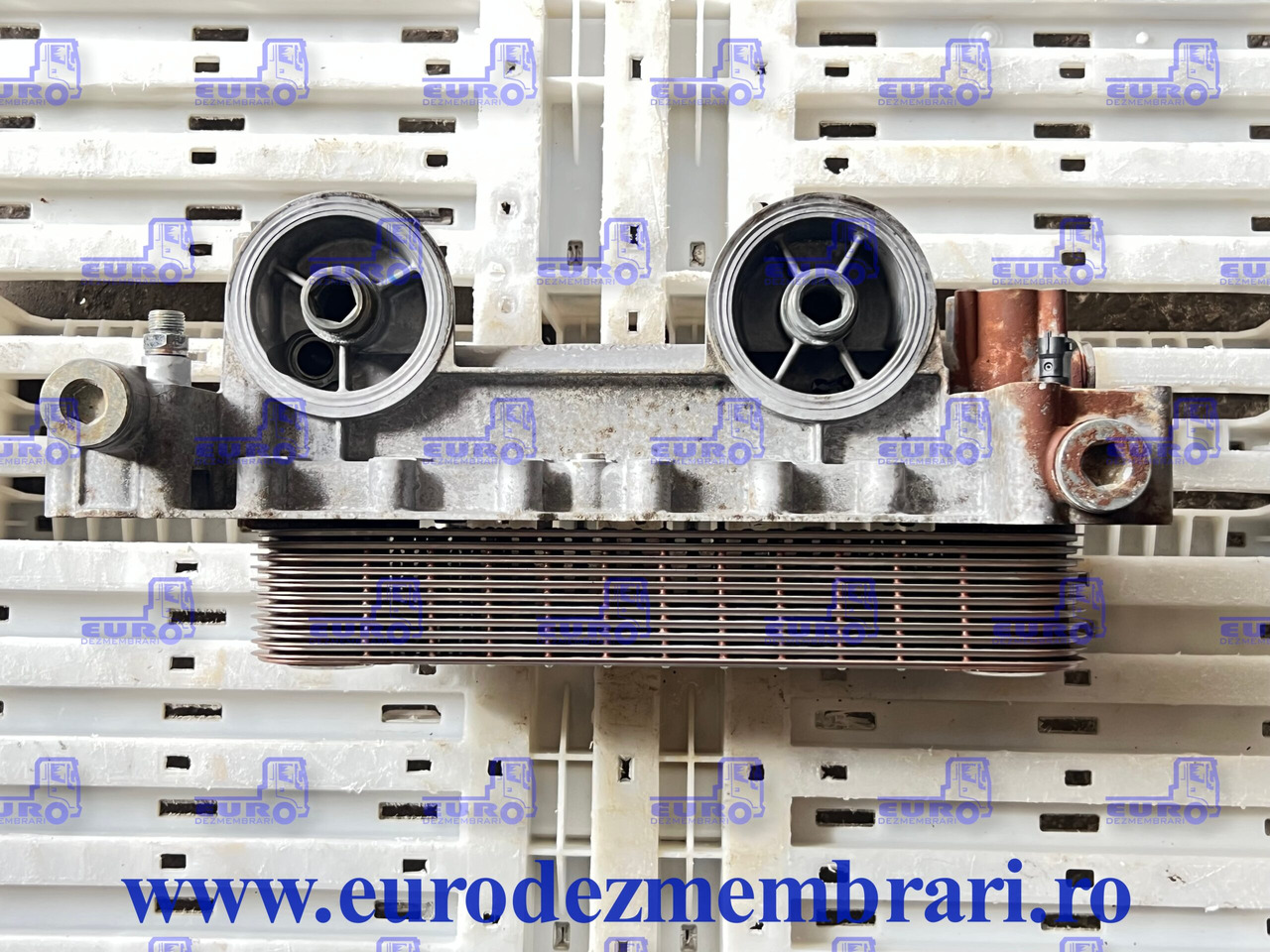 CARCASA FILTRE ULEI + TERMOFLOT FORD CARGO FHR6 GC466C732AC, GC466N781AD - Filtre à huile pour Camion: photos 2 CARCASA FILTRE ULEI + TERMOFLOT FORD CARGO FHR6 GC466C732AC, GC466N781AD - Filtre à huile pour Camion: photos 2