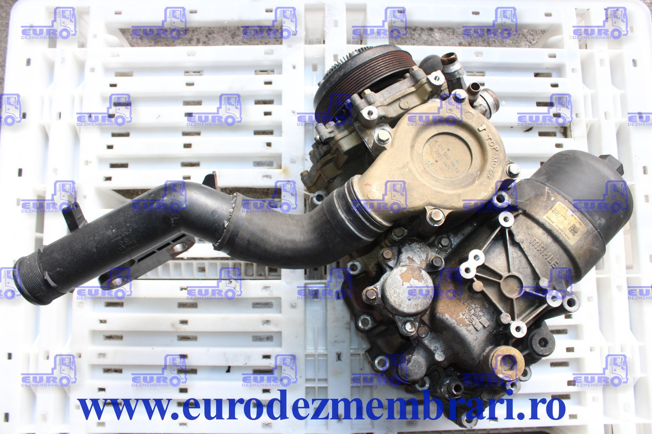 CARCASA FILTRU ULEI + POMPA APA MERCEDES ACTROS OM470LA A4701802910 - Filtre à huile pour Camion: photos 1 CARCASA FILTRU ULEI + POMPA APA MERCEDES ACTROS OM470LA A4701802910 - Filtre à huile pour Camion: photos 1