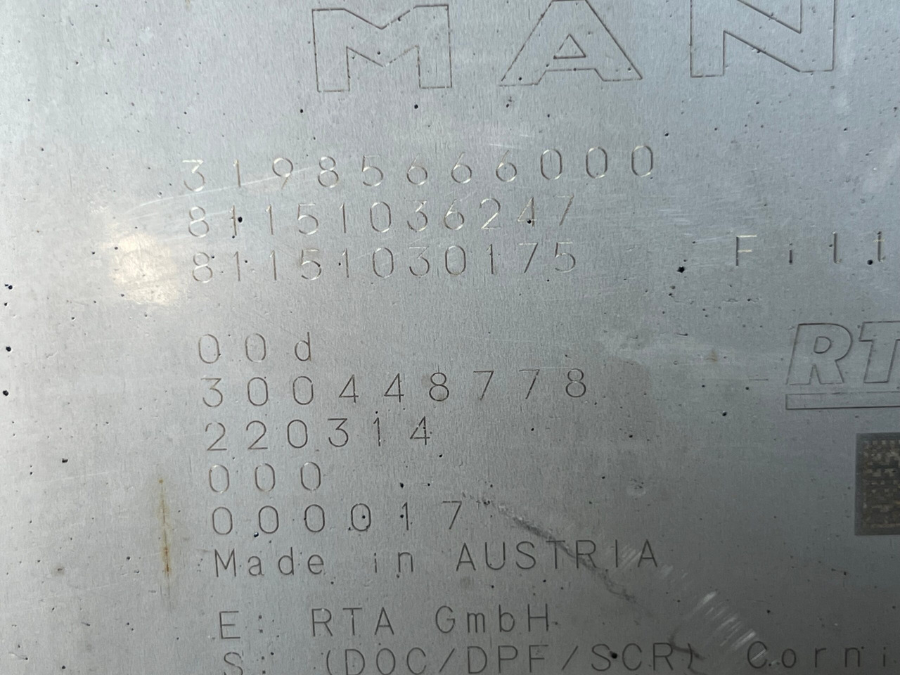 CATALIZATOR MAN TGX TG3 81.15103.6247 - Catalyseur pour Camion: photos 5 CATALIZATOR MAN TGX TG3 81.15103.6247 - Catalyseur pour Camion: photos 5