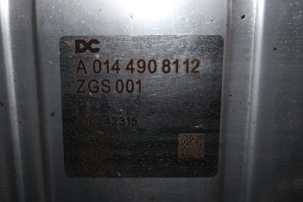 CATALIZATOR MERCEDES ACTROS MP5 A0144908112 - Catalyseur pour Camion: photos 4 CATALIZATOR MERCEDES ACTROS MP5 A0144908112 - Catalyseur pour Camion: photos 4