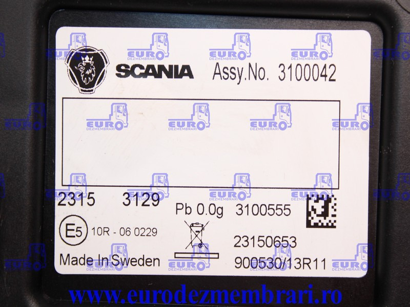 CEAS BORD SCANIA SUPER 3165898, 3139221, 3111299, 3086788, 3069731, 3029711, 2994191, 2943791, 2914824, 2863485, 2870417, 2801311, 2868366, 2839600, 2797228, 2797424, 2717225, 2709872, 2621910, 256676 - Panel de instrumentos pour Camion: photos 3 CEAS BORD SCANIA SUPER 3165898, 3139221, 3111299, 3086788, 3069731, 3029711, 2994191, 2943791, 2914824, 2863485, 2870417, 2801311, 2868366, 2839600, 2797228, 2797424, 2717225, 2709872, 2621910, 256676 - Panel de instrumentos pour Camion: photos 3