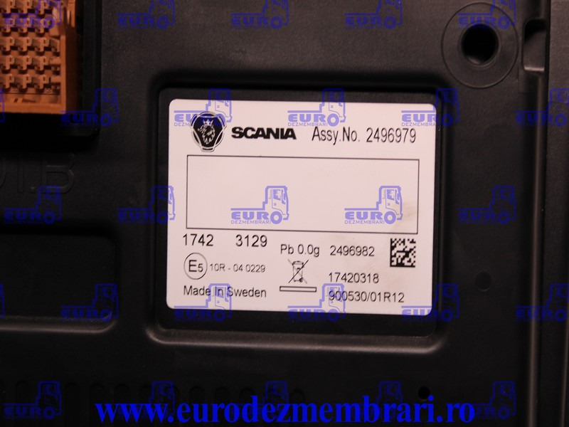 ELEMENT BORD CEAS BORD SCANIA NGS 2496979, 2717227, 2797636, 2797230, 2839602, 2868368, 2801313, 2870419 - Panel de instrumentos pour Camion: photos 3 ELEMENT BORD CEAS BORD SCANIA NGS 2496979, 2717227, 2797636, 2797230, 2839602, 2868368, 2801313, 2870419 - Panel de instrumentos pour Camion: photos 3