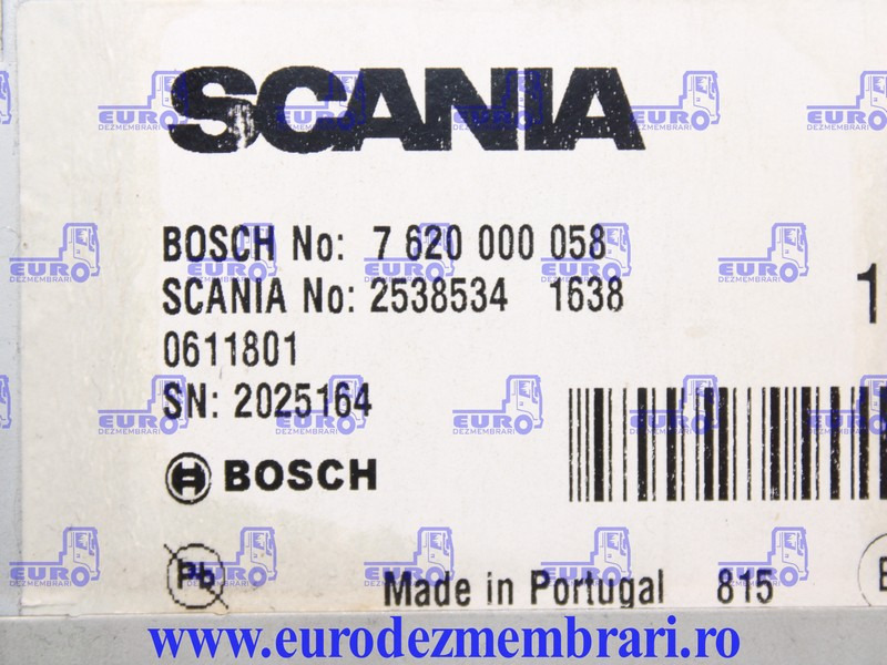 ELEMENT BORD UNITATE MULTIMEDIA SCANIA 2538534, 7620000058, 2026742, 2325235, 2538534, 2619691 - Panel de instrumentos pour Camion: photos 2 ELEMENT BORD UNITATE MULTIMEDIA SCANIA 2538534, 7620000058, 2026742, 2325235, 2538534, 2619691 - Panel de instrumentos pour Camion: photos 2