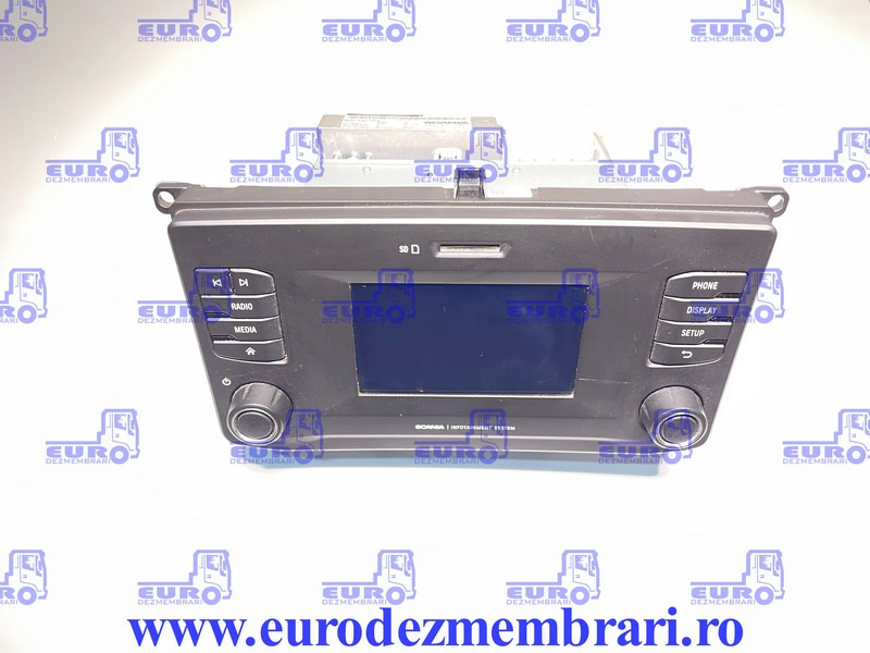 ELEMENT BORD UNITATE MULTIMEDIA SCANIA NGS 2783087 - Panel de instrumentos pour Camion: photos 1 ELEMENT BORD UNITATE MULTIMEDIA SCANIA NGS 2783087 - Panel de instrumentos pour Camion: photos 1