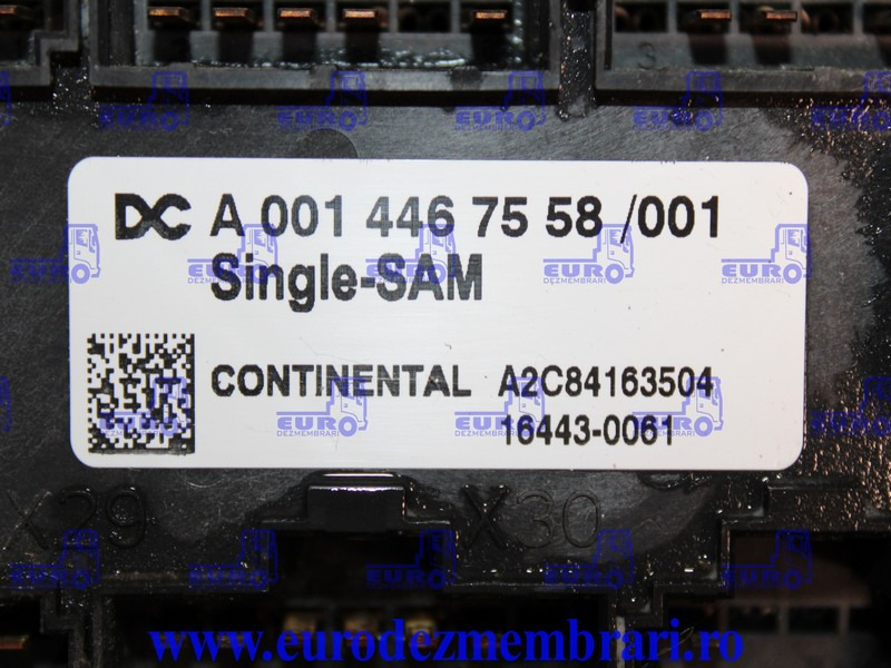 TABLOU SIGURANTE MERCEDES ACTROS MP4 SINGLE SAM A0014467558 - Fusible pour Camion: photos 3 TABLOU SIGURANTE MERCEDES ACTROS MP4 SINGLE SAM A0014467558 - Fusible pour Camion: photos 3