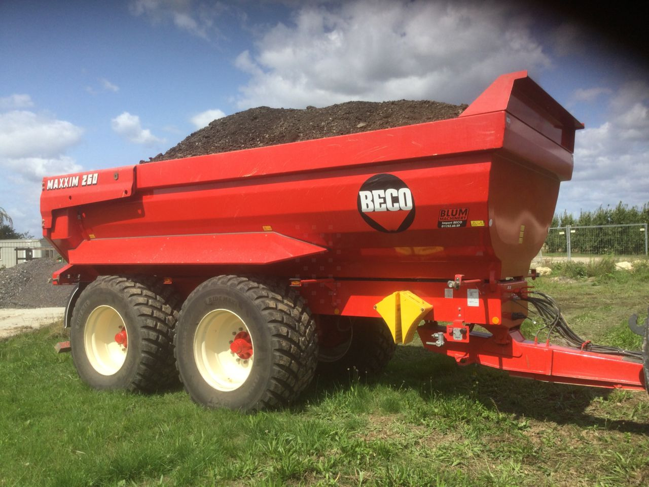 Beco Maxxim 260 - Remorque benne: photos 2 Beco Maxxim 260 - Remorque benne: photos 2