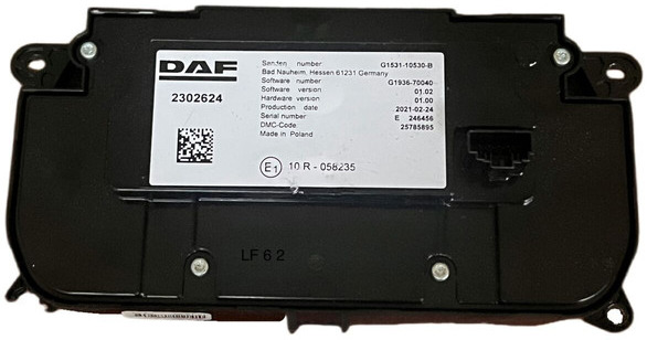 DAF - Panel de instrumentos: photos 2 DAF - Panel de instrumentos: photos 2