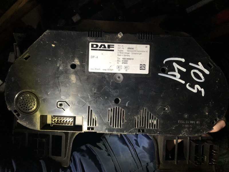 DAF XF 105 - Panel de instrumentos: photos 1 DAF XF 105 - Panel de instrumentos: photos 1