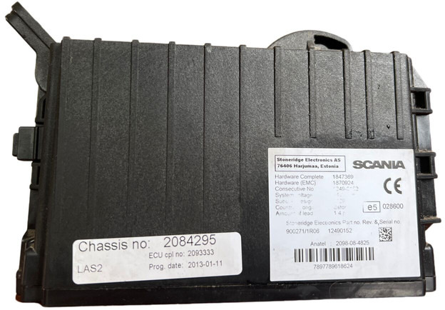Scania 2013 LAS2 - Bloc de gestion: photos 1 Scania 2013 LAS2 - Bloc de gestion: photos 1