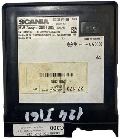 Scania S - Bloc de gestion: photos 1 Scania S - Bloc de gestion: photos 1