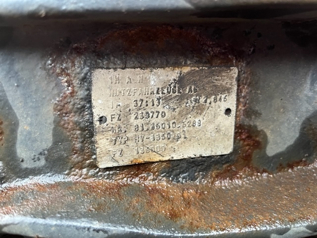 MAN TGX Typ 1350 - Essieu arrière pour Camion: photos 3 MAN TGX Typ 1350 - Essieu arrière pour Camion: photos 3