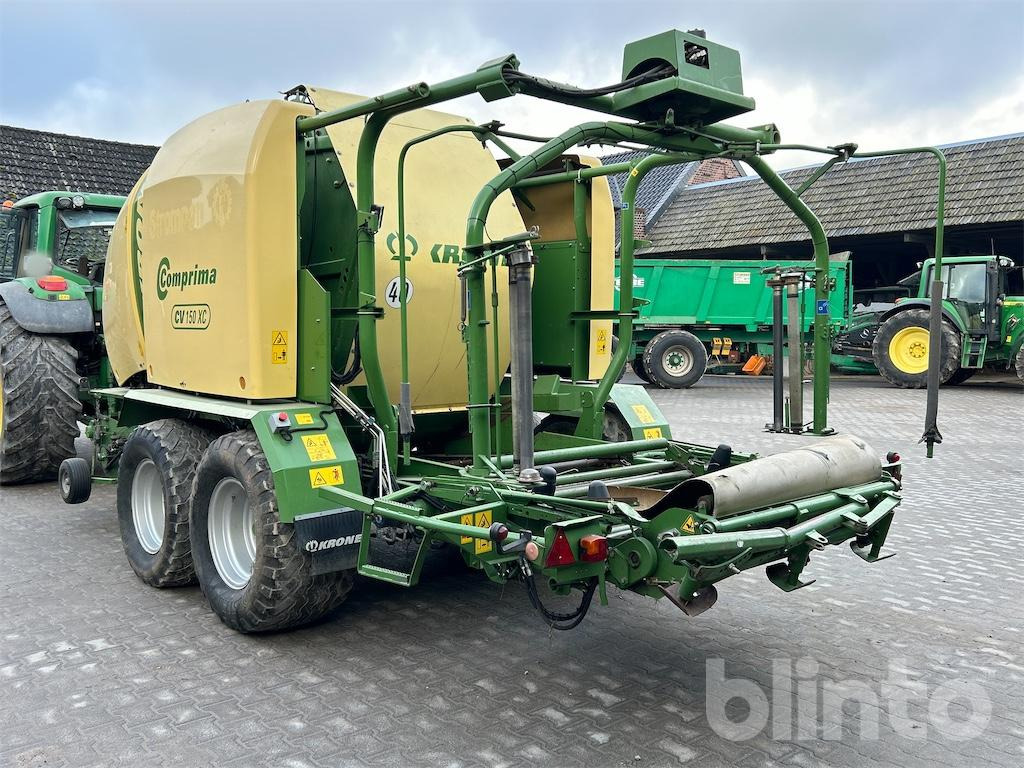 2011 Krone Comprima CV 150 XC - Presse à balles rondes: photos 1 2011 Krone Comprima CV 150 XC - Presse à balles rondes: photos 1