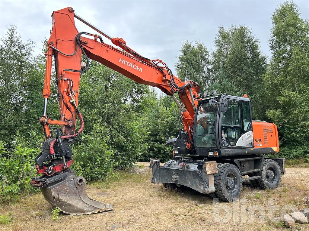 Hitachi ZX 170W-5 - Pelle sur pneus: photos 1 Hitachi ZX 170W-5 - Pelle sur pneus: photos 1