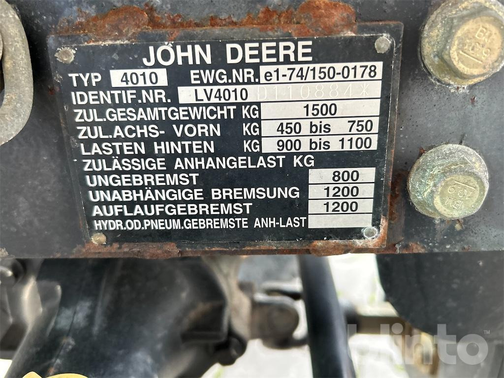 Tracteur agricole John Deere 4010HST: photos 6