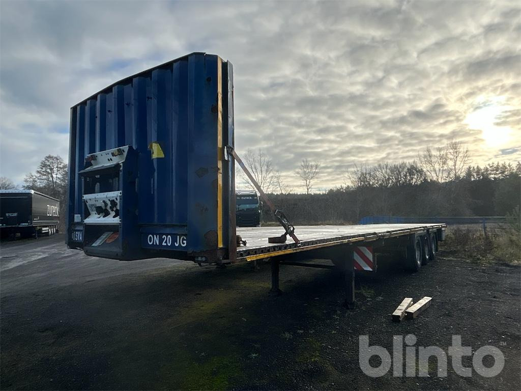 Krone SD (2014) - Semi-remorque plateau: photos 1 Krone SD (2014) - Semi-remorque plateau: photos 1