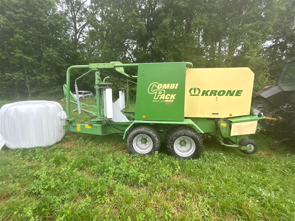 Presse à balles rondes Krone multi-cut 1250: photos 10