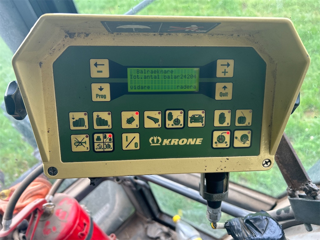 Presse à balles rondes Krone multi-cut 1250: photos 11
