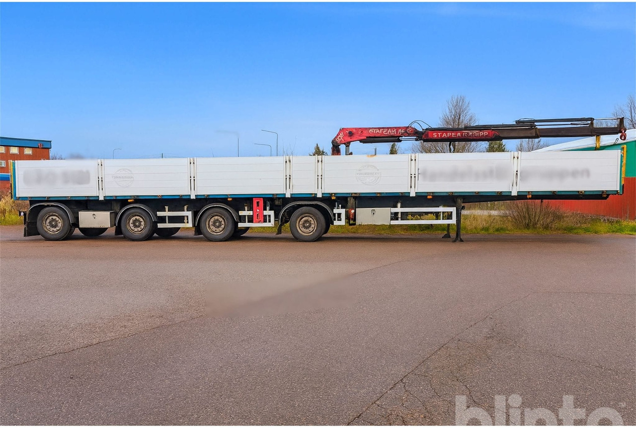 NÄRKO S9HP12J11 - Semi-remorque plateau: photos 1 NÄRKO S9HP12J11 - Semi-remorque plateau: photos 1