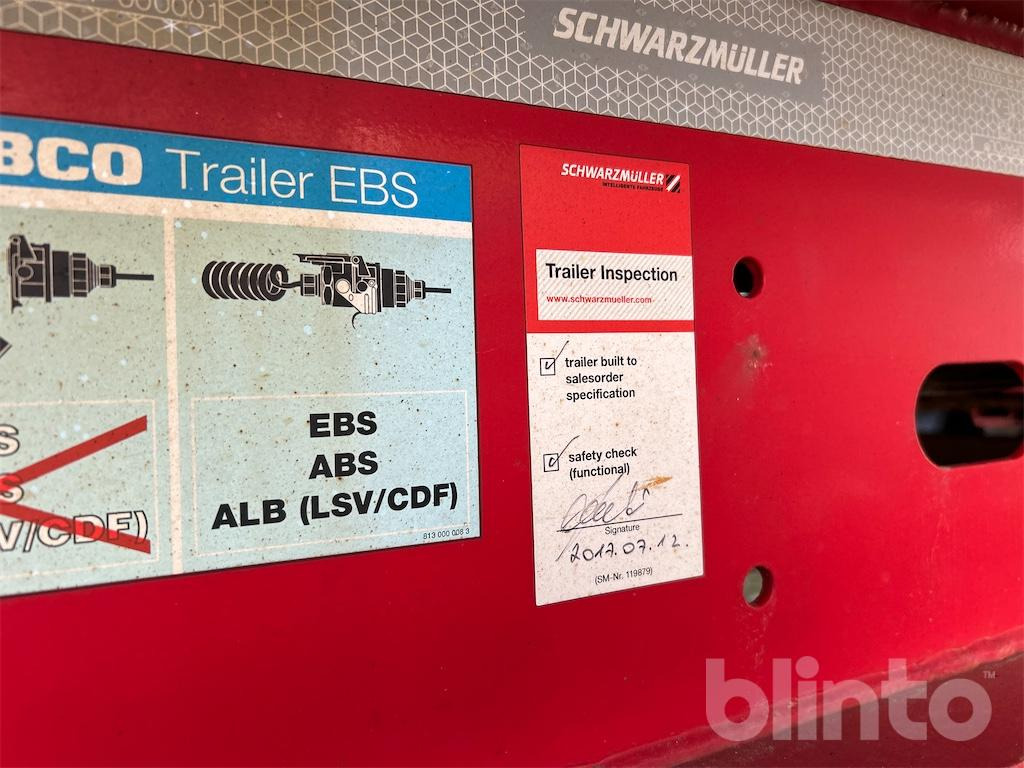 Remorque porte-conteneur/ Caisse mobile Schwarzmüller AZ (2014): photos 10