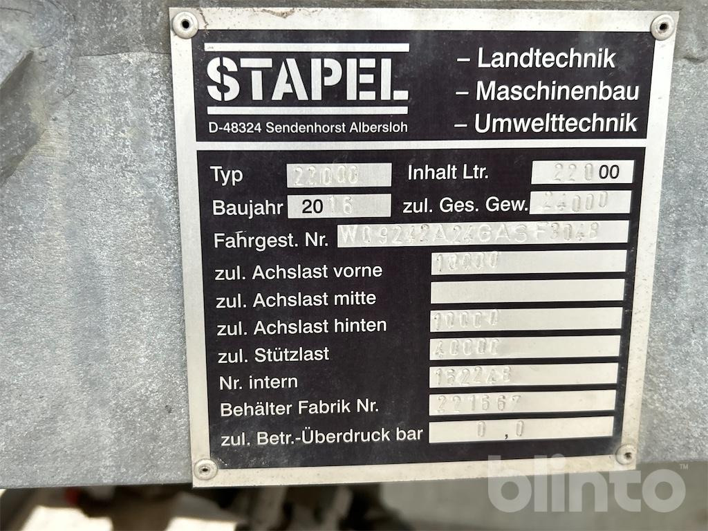 Stapel 22000 (2016) - Tonne à lisier: photos 5 Stapel 22000 (2016) - Tonne à lisier: photos 5