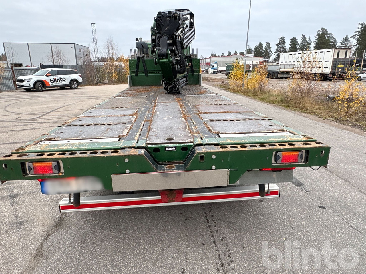 VOLVO FM 460 8x4 Tridem - Camion plateau, Camion grue: photos 4 VOLVO FM 460 8x4 Tridem - Camion plateau, Camion grue: photos 4
