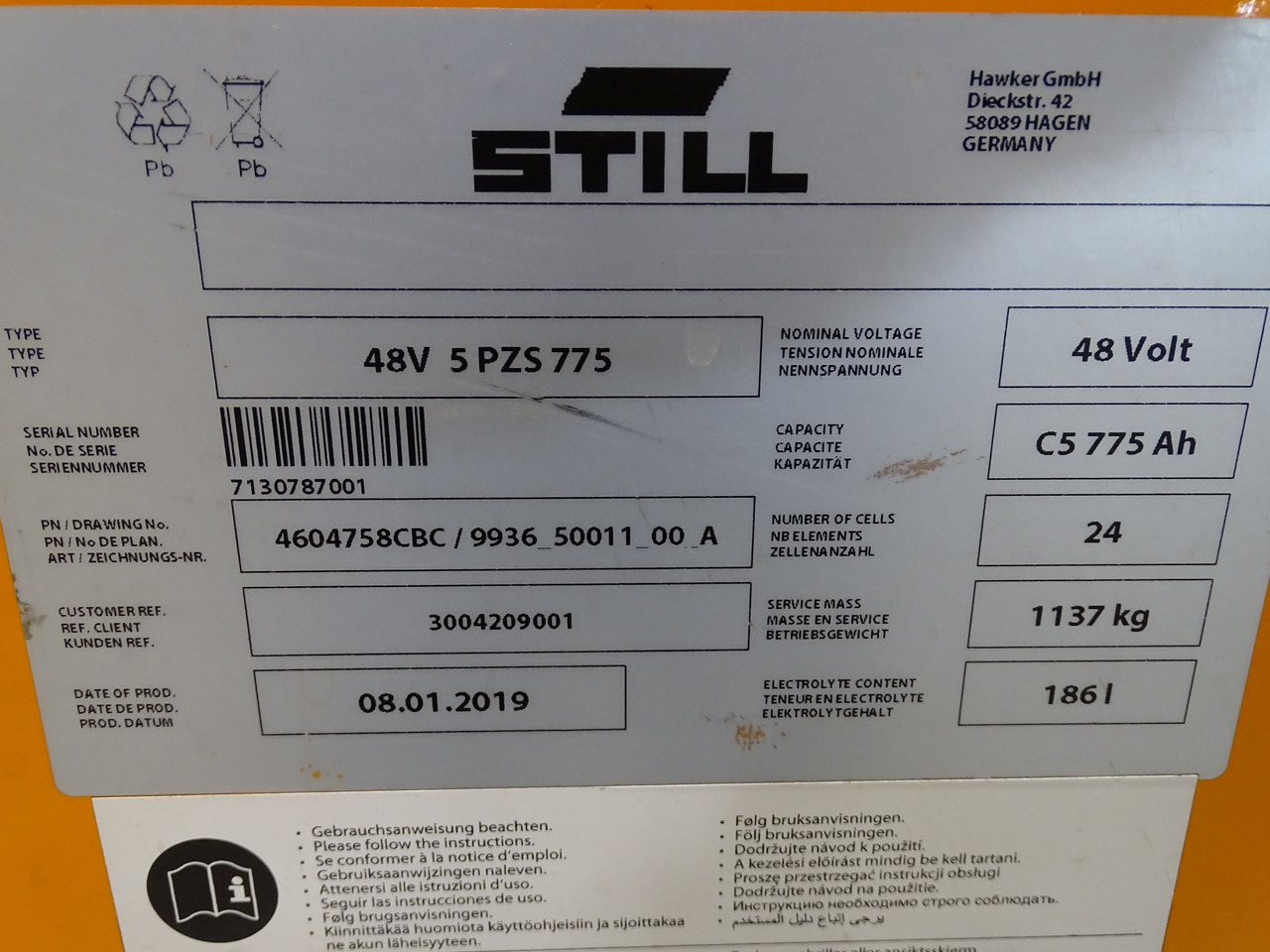 Still FM-X14 - Chariot à mât rétractable: photos 5 Still FM-X14 - Chariot à mât rétractable: photos 5