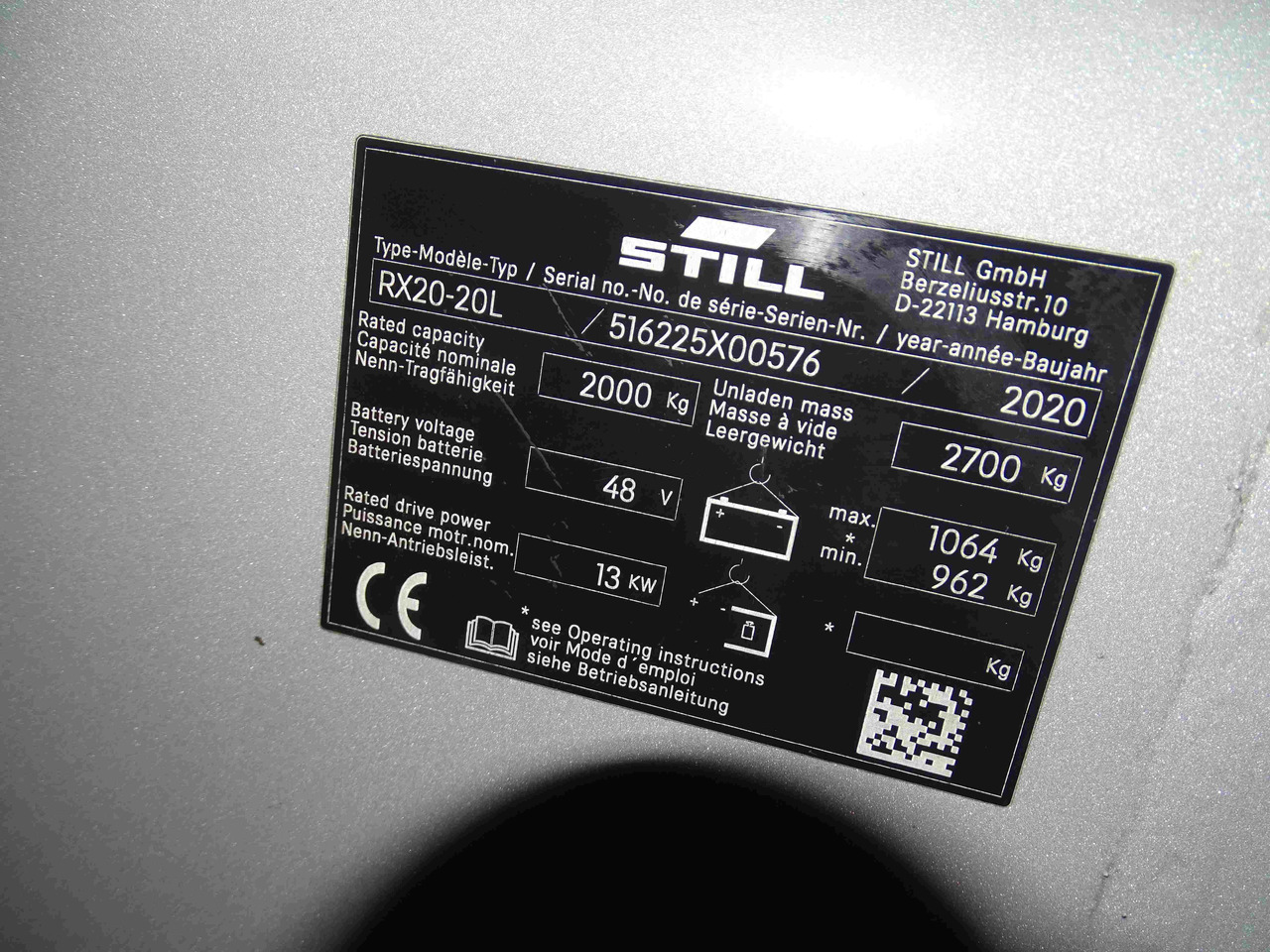 Still RX20-20L - Chariot élévateur électrique: photos 5 Still RX20-20L - Chariot élévateur électrique: photos 5