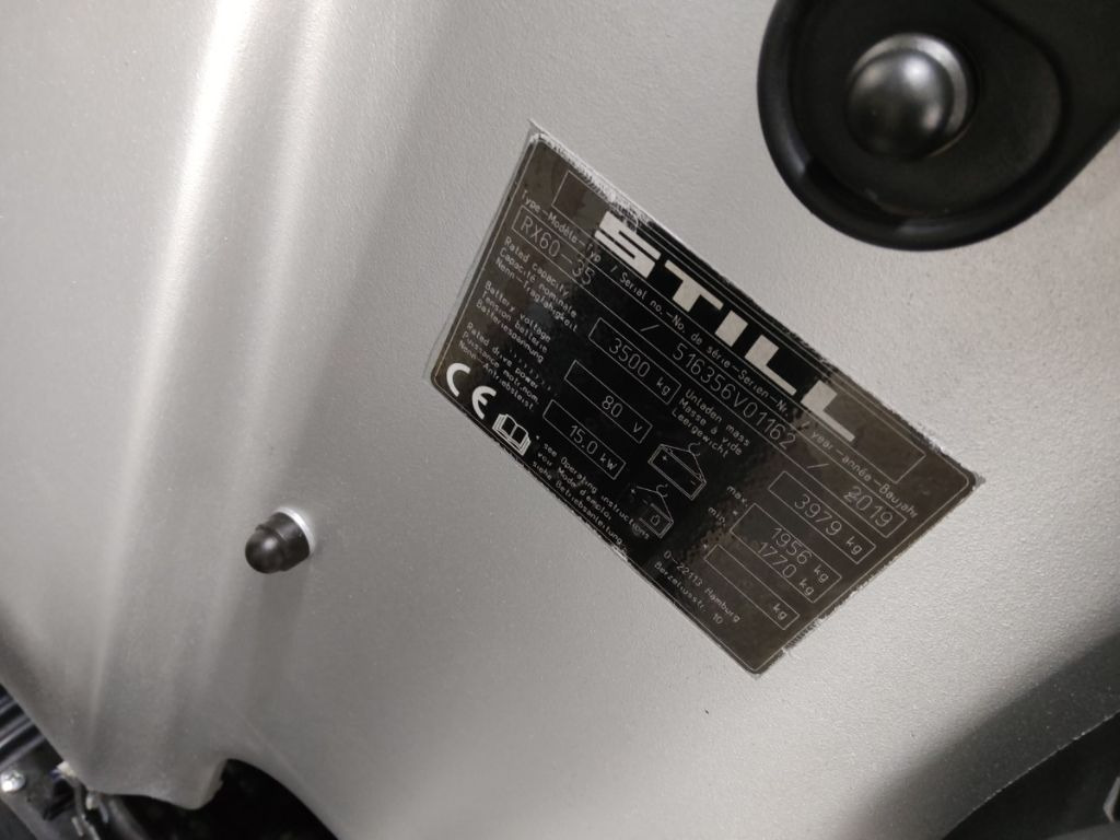 Still RX60-35 - Chariot élévateur électrique: photos 5 Still RX60-35 - Chariot élévateur électrique: photos 5