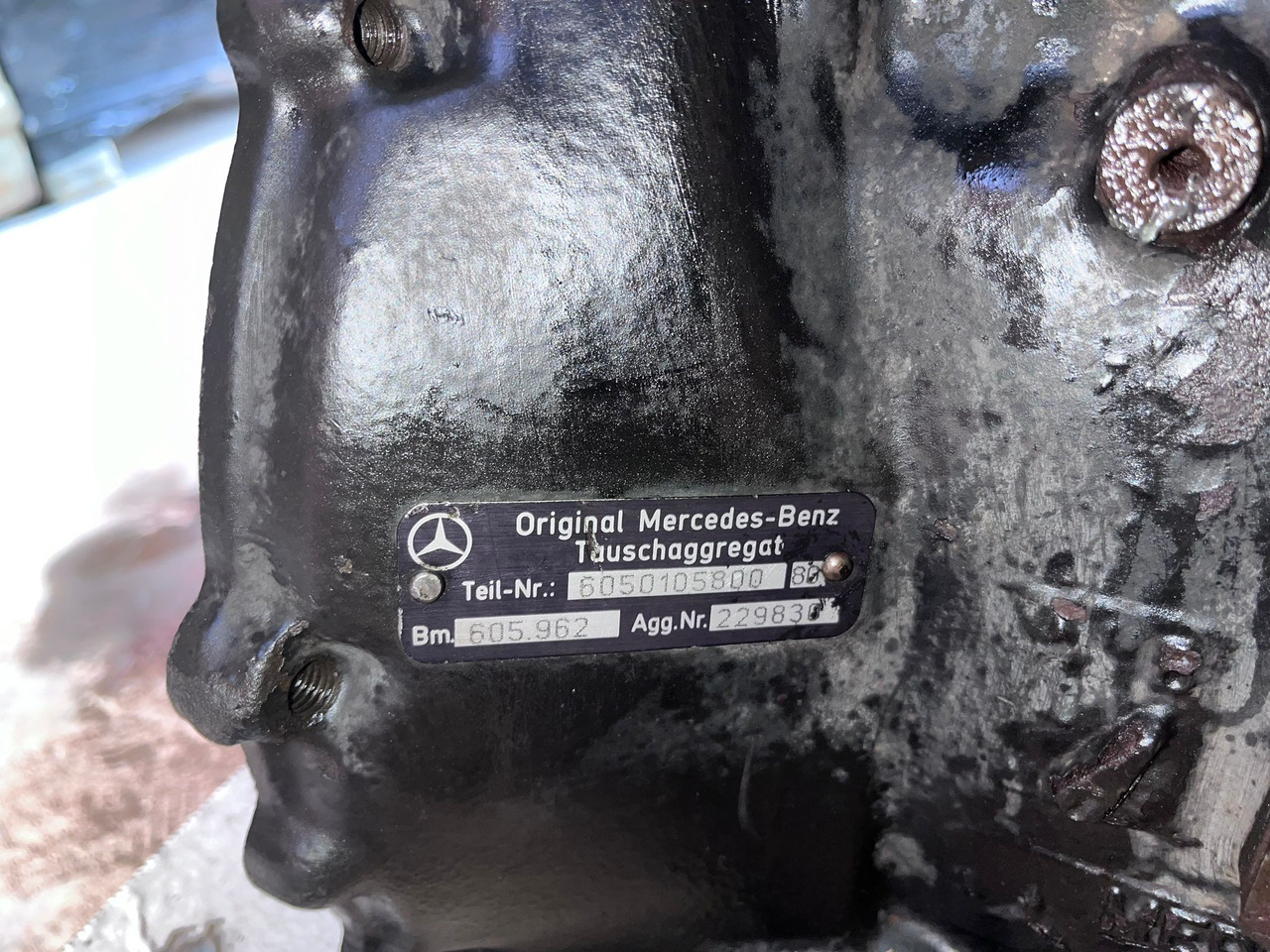 MERCEDES-BENZ Sprinter OM605 - Moteur pour Véhicule utilitaire: photos 3 MERCEDES-BENZ Sprinter OM605 - Moteur pour Véhicule utilitaire: photos 3