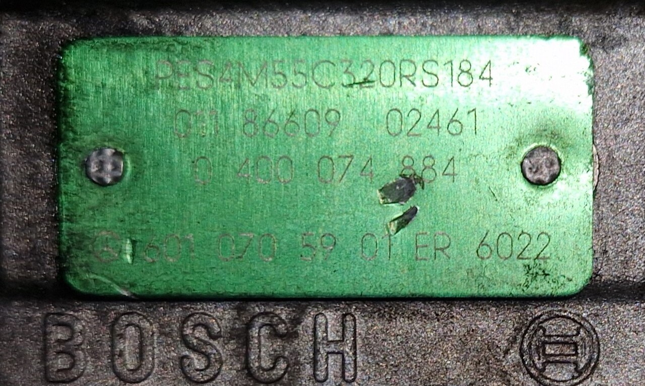 BOSCH INJECTION PUMP 0400074884 - Pièces de rechange pour Autre matériel: photos 2 BOSCH INJECTION PUMP 0400074884 - Pièces de rechange pour Autre matériel: photos 2