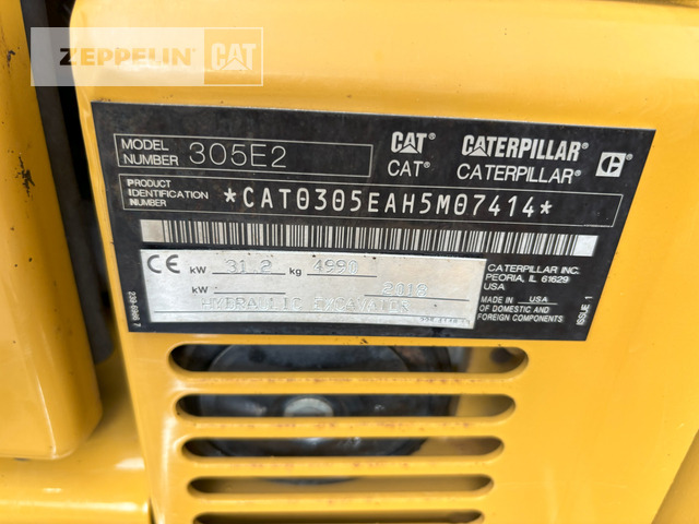 Cat 305ECR - Mini pelle: photos 5 Cat 305ECR - Mini pelle: photos 5