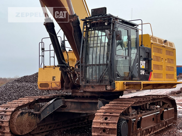 Pelle sur chenille Cat 374FL: photos 10