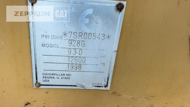 Chargeuse sur pneus Cat 928G: photos 7
