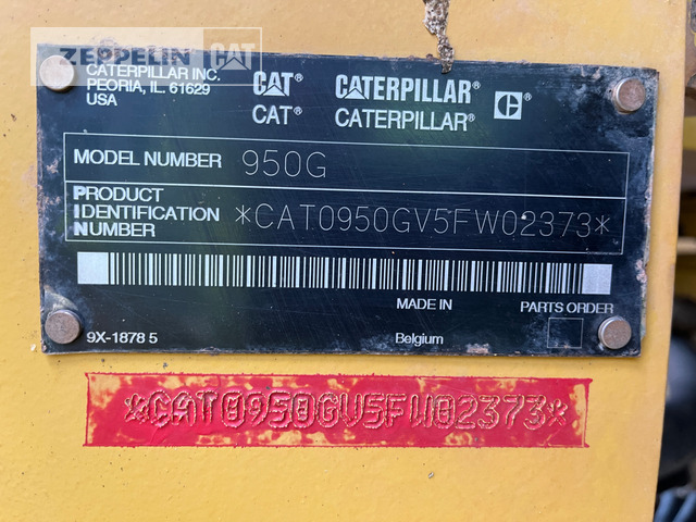 Cat 950G - Chargeuse sur pneus: photos 2 Cat 950G - Chargeuse sur pneus: photos 2