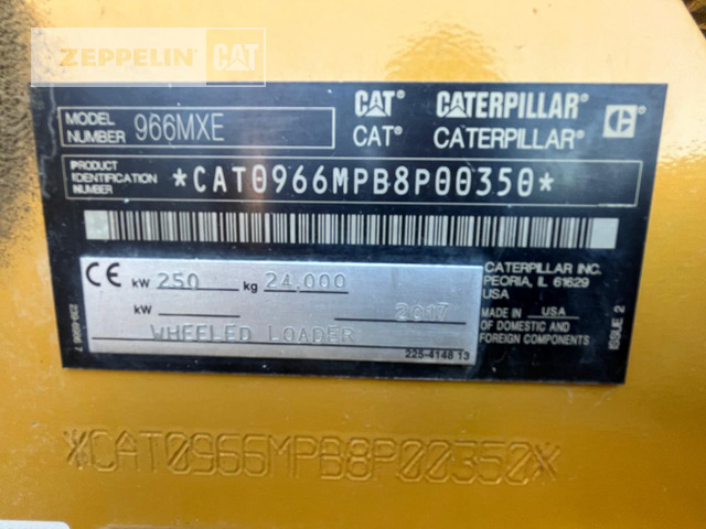 Chargeuse sur pneus Cat 966MXE: photos 24