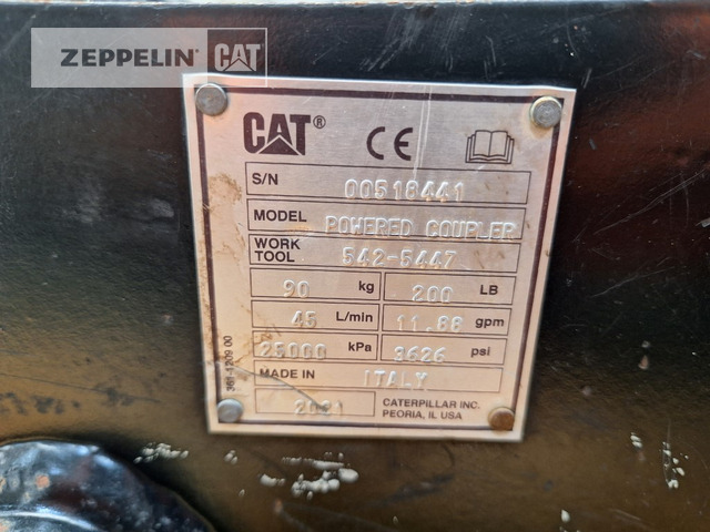 Cat CW10H - Attache rapide pour Engins de chantier: photos 3 Cat CW10H - Attache rapide pour Engins de chantier: photos 3