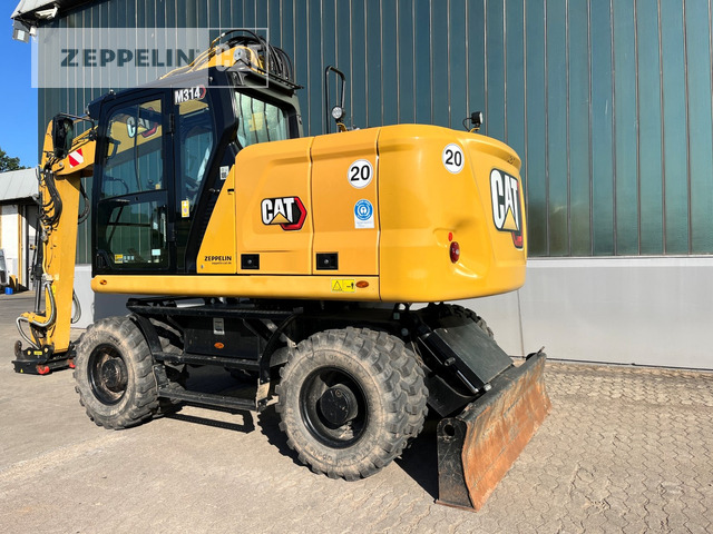 Cat M314-07A - Pelle sur pneus: photos 3 Cat M314-07A - Pelle sur pneus: photos 3