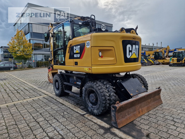 Cat M315F - Pelle sur pneus: photos 4 Cat M315F - Pelle sur pneus: photos 4