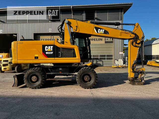 Cat M322F - Pelle sur pneus: photos 5 Cat M322F - Pelle sur pneus: photos 5