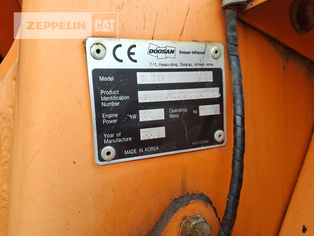 Doosan DL300 - Chargeuse sur pneus: photos 3 Doosan DL300 - Chargeuse sur pneus: photos 3