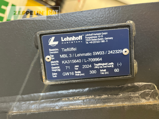 Komponenten TL300_MS03 NEU - Godet pour pelle pour Engins de chantier: photos 3 Komponenten TL300_MS03 NEU - Godet pour pelle pour Engins de chantier: photos 3