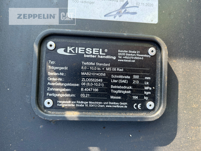 Komponenten TL500 Zähne MS08 - Godet pour pelle: photos 5 Komponenten TL500 Zähne MS08 - Godet pour pelle: photos 5