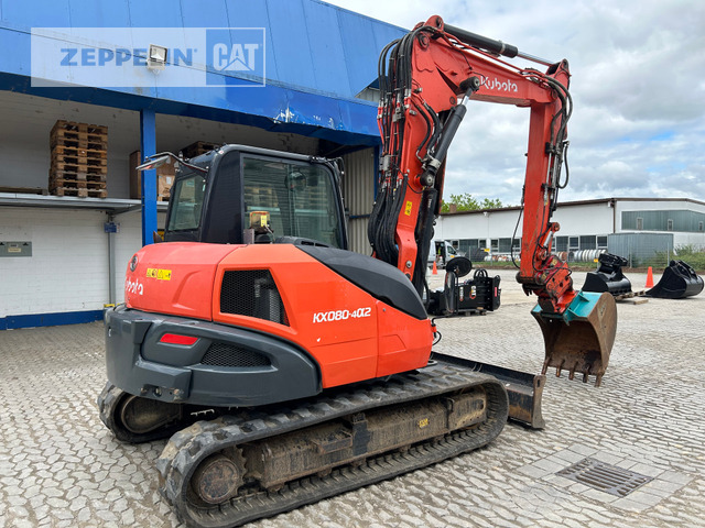 Kubota KX080-4 - Mini pelle: photos 3 Kubota KX080-4 - Mini pelle: photos 3