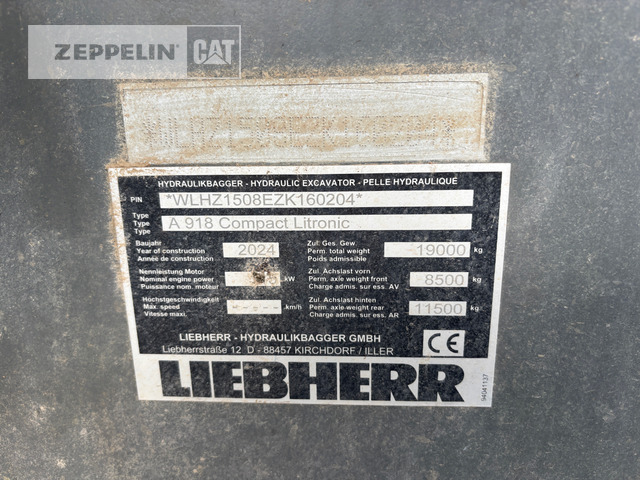 Liebherr A918 - Pelle sur pneus: photos 2 Liebherr A918 - Pelle sur pneus: photos 2