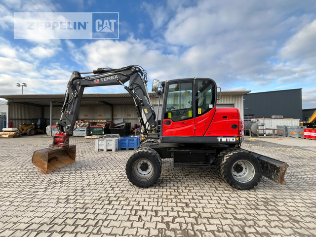 Terex TW110 - Pelle sur pneus: photos 2 Terex TW110 - Pelle sur pneus: photos 2