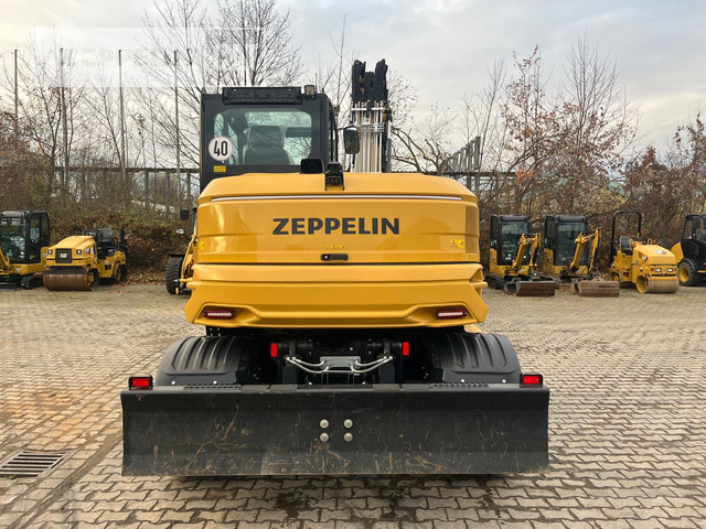 Zeppelin ZM110 - Pelle sur pneus: photos 3 Zeppelin ZM110 - Pelle sur pneus: photos 3