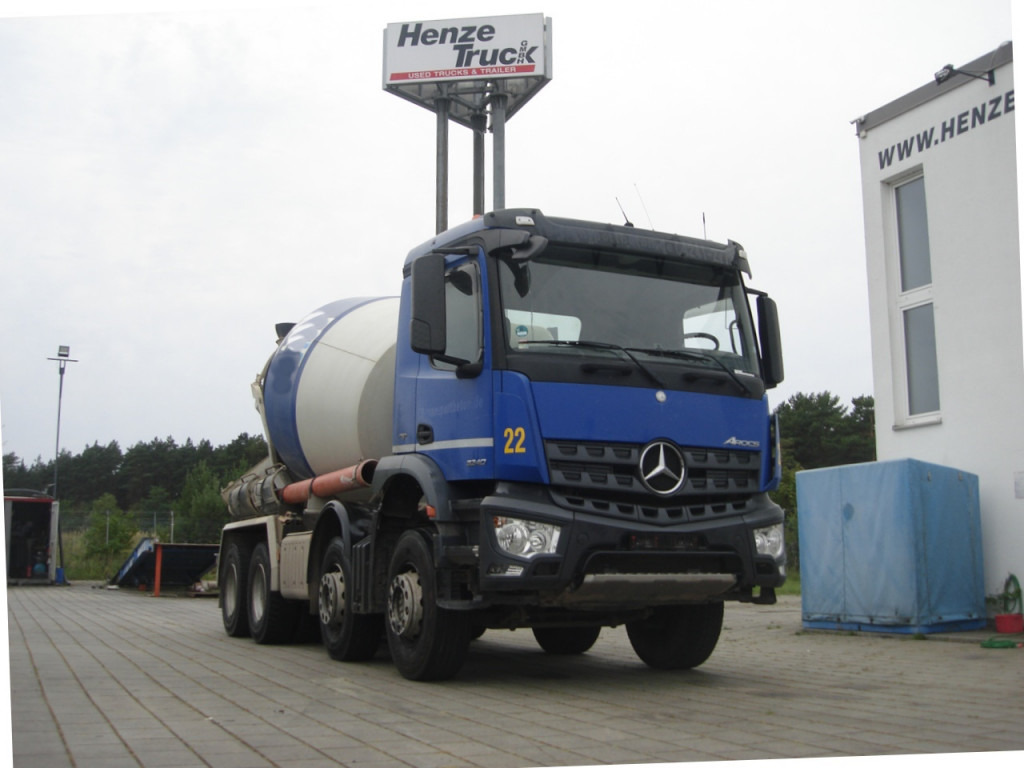 MERCEDES-BENZ Arocs 3240 B Betonmischer Stetter - Camion: photos 1 MERCEDES-BENZ Arocs 3240 B Betonmischer Stetter - Camion: photos 1