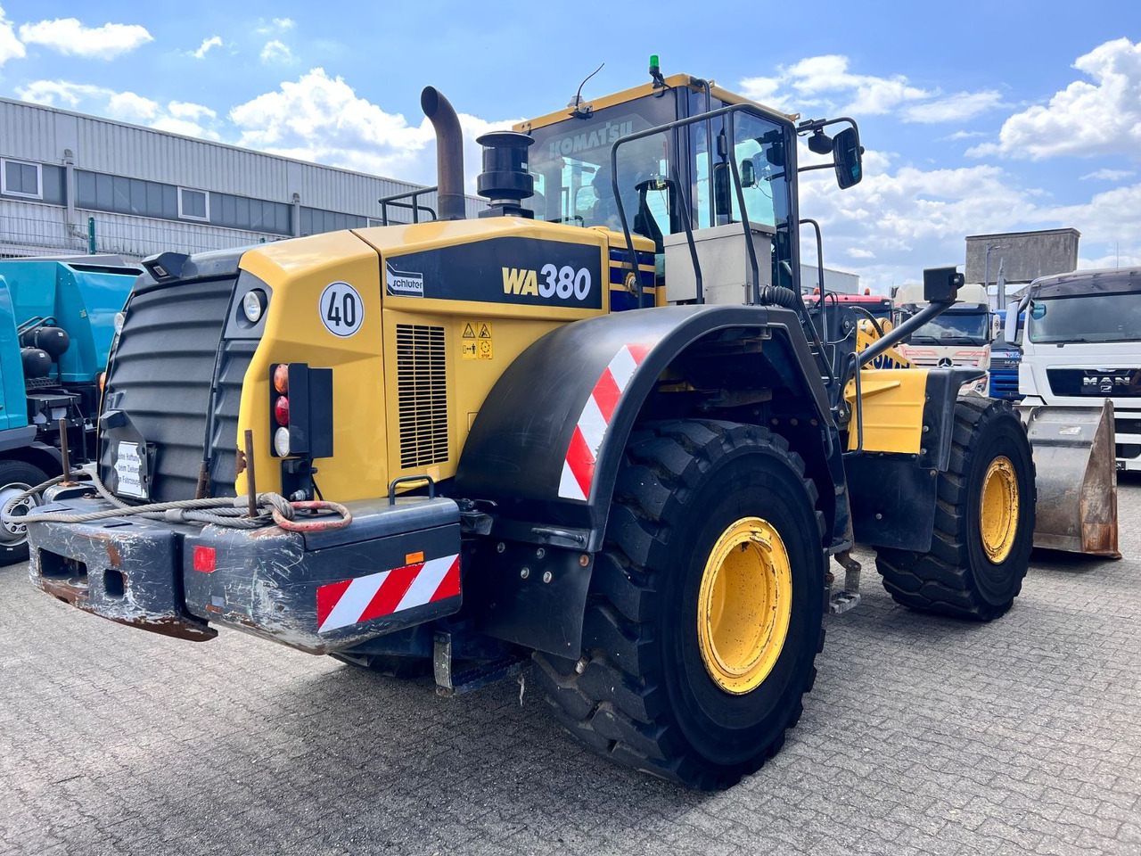 Komatsu WA 380-7 A Radlader Klima Waage nur 7.579h - Chargeuse sur pneus: photos 2 Komatsu WA 380-7 A Radlader Klima Waage nur 7.579h - Chargeuse sur pneus: photos 2